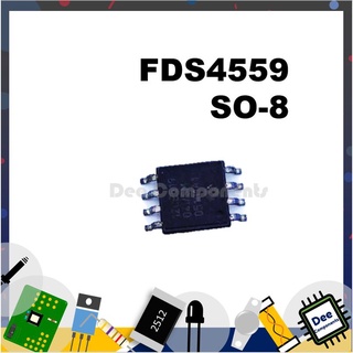 FDS45  MOSFET  SO-8  60 V -55°C ~ 175°C  FDS4559 onsemi / Fairchild 3-1-2