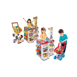 โปรโมชั่น : ❤ ลดเพิ่ม 10% โค้ด TKB44HZ ❤ ชุดซุปเปอร์มาร์เก็ตจำลองพร้อมรถเข็นชุดใหญ่ ชุดขายของเด็ก ชุดขายของ