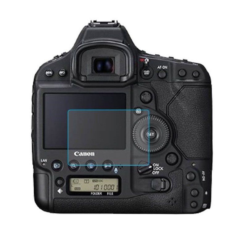 ภาพหน้าปกสินค้ากระจกนิรภัยป้องกันหน้าจอสำหรับ Canon EOS 1DXii 1DX2 1DX Mark ii 1DX กล้องฟิล์มฟิล์มนิรภัยฟิล์มป้องกัน HD