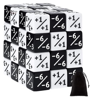 ลูกเต๋าทรงสี่เหลี่ยม 16 มม. D6 สําหรับ MTG CCG การ์ดเกมมิ่ง 48 ชิ้น