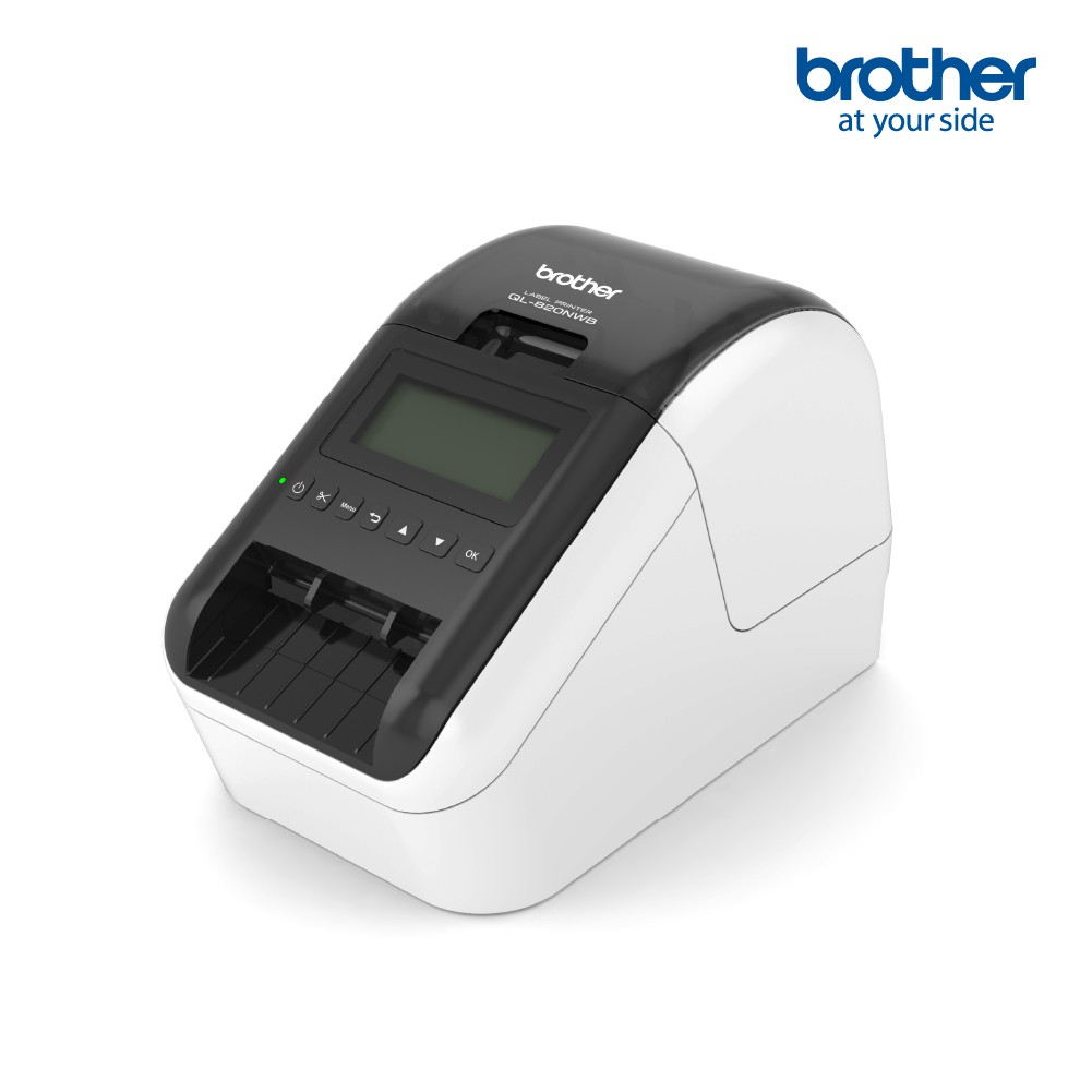 brother-label-printer-p-touch-ql-820nwb-เครื่องพิมพ์ฉลาก-เชื่อมต่อคอมพิวเตอร์-เครื่องพิมพ์สติ๊กเกอร์-บาร์โค๊ด-ประกันจะมีผลภายใน15วัน-หลังจากที่ได้รับสินค้า