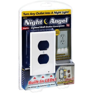 ปลั๊กเต้าเสียบปลั๊กไฟLED (Night angel lighted) JMLสินค้าใหม่！