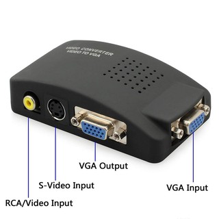 Box AV To VGA Converter Video