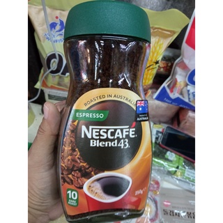 เนสกาแฟ เอสเพรสโซ เบลนด์ 43 ขนาด 250g Nescafe Espresso Blend 43 Instant Coffee 250g Product of Australia