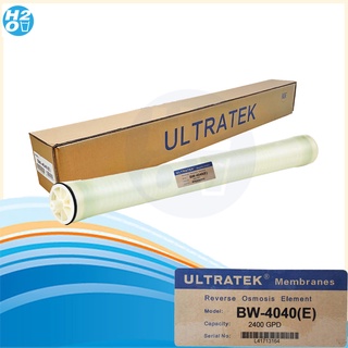 ไส้กรองน้ำอาร์โอ ไส้กรองเมมเบรน membrane RO ยี่ห้อ Ultratek 4040 ขนาด 4