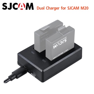 SJCAM DUAL-SLOT CHARGER FOR M20 แท่นชาร์จคู่ SJ M20