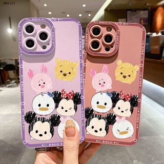 Compatible With iphone 11 Pro MAX X XS XR เข้ากันได้ เคสไอโฟน สำหรับ Mouse Donald Duck เคส เคสโทรศัพท์ เคสมือถือ Shockproof Case Full Cover Protective Shells
