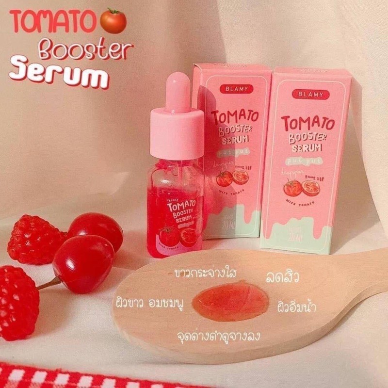 แท้-blamy-tomato-booster-serum-เซรั่มมะเขือเทศ