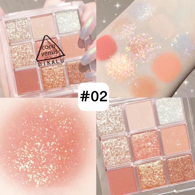 พาเลทอายแชโดว์-9-สี-อายแชโดว์-dikalu-coco-venus-eyeshadow-พาเลทตา-พาเลท-9-color-palette-ชิมเมอร์-พาเลททาตา-ที่ทาตา-ทาตา