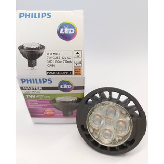 ภาพหน้าปกสินค้าหลอดไฟ Philips Master LED MR16 7W 12V 2700K/3000K/4000K ที่เกี่ยวข้อง