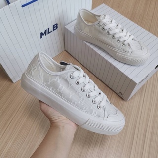 MLB Playball Mono Mesh NY รองเท้าสีขาว 🤍🤍 Code: 3ACVVMS2N-50WHS