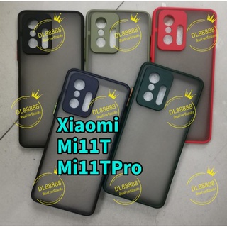 Mi11TPro 🆕✨พร้​อมส่งใน🇹🇭✨เคสขอบนิ่มหลังแข็งขุ่นคลุมกล้อง For Xiaomi Mi11T / Mi 11T / Mi 11T Pro / Mi11T Pro
