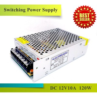 ภาพหน้าปกสินค้าSwitching Power Supply สวิตชิ่ง พาวเวอร์ ซัพพลาย 12V 10A 120W สวิทชิ่ง เพาวเวอร์ ซัพพลาย หม้อแปลงไฟฟ้าเอนกประสงค์ ที่เกี่ยวข้อง