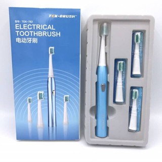 Tek-Brush ชุดแปรงสีฟันไฟฟ้า (พร้อมหัวเปลี่ยน 3 หัว)