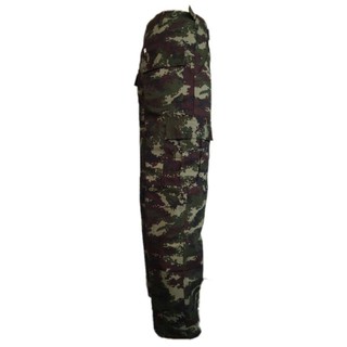 ภาพขนาดย่อของภาพหน้าปกสินค้ากางเกงทหารขายาวลายพรางเนื้อผ้าดี จากร้าน indynanana789 บน Shopee ภาพที่ 2
