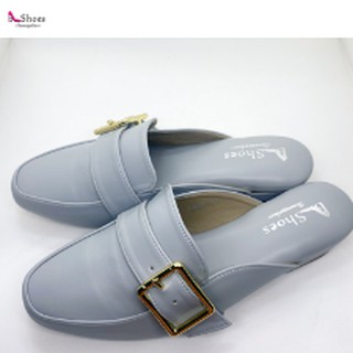 B_Shoes Lana Style in Grey รองเท้าเพื่อสุขภาพ พื้นบุนิ่ม ใส่ทั้งวันไม่มีกัด