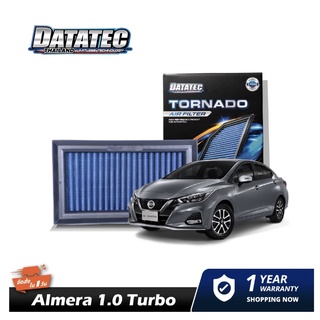 [[AM3RNV ลด 130]] กรองอากาศ NISSAN ALMERA 1.0 TURBO DATATEC TORNADO AIR FILTER