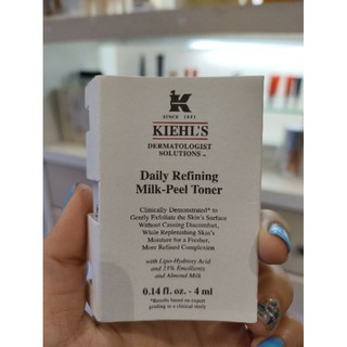 Kiehls Daily Refining Milk-Peel Toner ขนาดทดลอง 4 ml