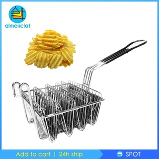 Taco Deep Shell Fryer Taco Holder Fried Basket Container Stand 6 Shells