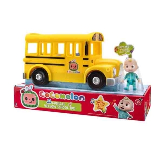 [ใช้ 2 โค้ดลดเพิ่ม] CoComelon Musical Yellow School Bus ของเล่น รถโรงเรียน พร้อมตัวละคร JJ มาพร้อม ปุ่มบรรเลงเพลง หน้ารถ