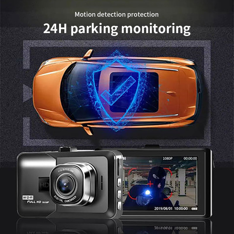 พร้อมส่ง-กล้องติดรถยนต์-กล้องหน้ารถ-1080p-กล้องติดรถยนต์หน้าหลัง-รถขับรถ-full-hd-กล้องถ่ายรูป-32g-การ์ดหน่วยความจำ