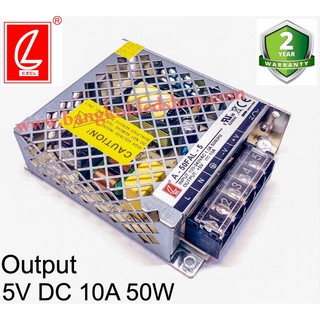 สวิทซ์ชิ่งพาวเวอร์ซัพพลาย A-50FAL-5    SWITCHING POWER SUPPLY  50W 5V 10AMP ยี่ห้อ : CHUANGLIAN