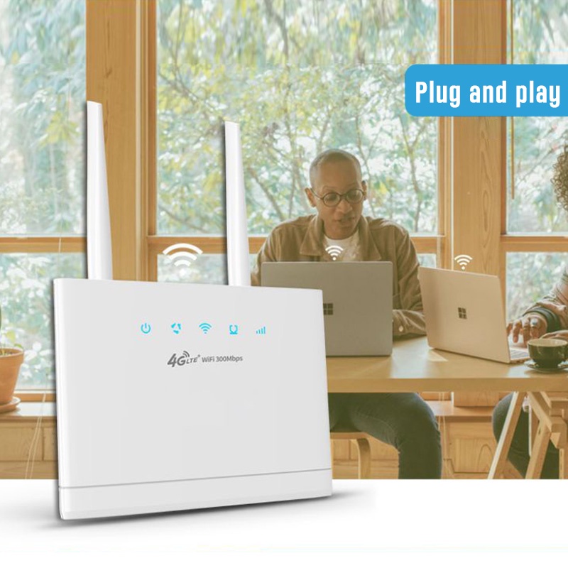 ภาพสินค้าเราเตอร์ ใส่ซิม 4G Router WiFi 300 Mbps Wireless 4G LTE Router sim Router รองรับทุกเครือข่ายในไทย เราเตอร์ใส่ซิม พร้อมส่ จากร้าน nc0xryvwx3 บน Shopee ภาพที่ 1