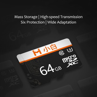ภาพขนาดย่อของภาพหน้าปกสินค้าXiaomi Xiaobai Micro Sd Card 32g 95mb / S 64 G Max 100 Mb / S การ์ดหน่วยความจําสําหรับแล็ปท็อปโทรศัพท์มือถือ จากร้าน zeyue.th บน Shopee