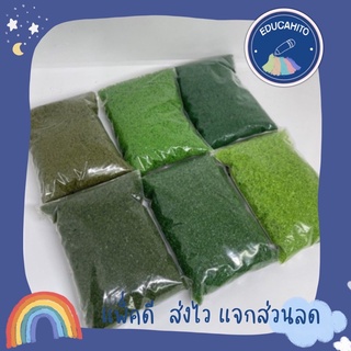 ผงหญ้า สำหรับทำโมเดล (30 กรัม)/ Modelling Powder Grass (30 grams)