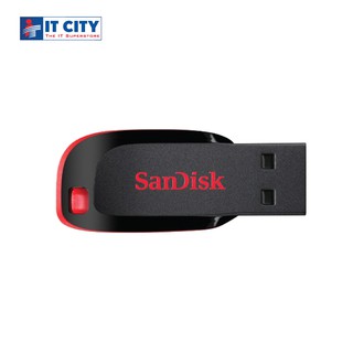 ภาพขนาดย่อของภาพหน้าปกสินค้าSANDISK USB2.0 Cruzer Blade 16GB MS2-000844 แฟลชไดร์ฟ จากร้าน itcity บน Shopee