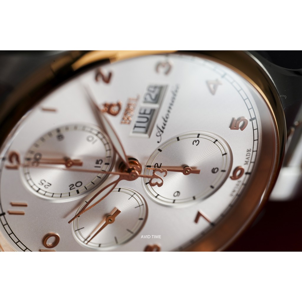 นาฬิกา-ernest-borel-42mm-mechanical-auto-chronograph-bracelet-gbr7350r-242