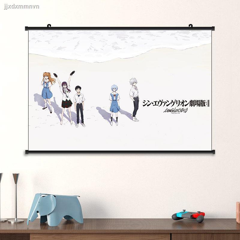 ภาพสินค้าNeon Genesis Evangelion Theatre Edition Final Peripheral โปสเตอร์แขวนภาพวาด Ling Boli Asuka ผ้ากันน้ำ Scroll Painti จากร้าน jjxdxmmnvn บน Shopee ภาพที่ 3