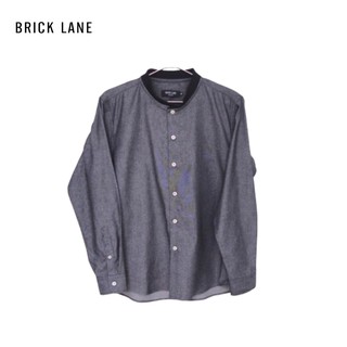 BRICK LANE - เสื้อเชิ้ตผู้ชาย แขนยาว รุ่น Knit Collar Shirt