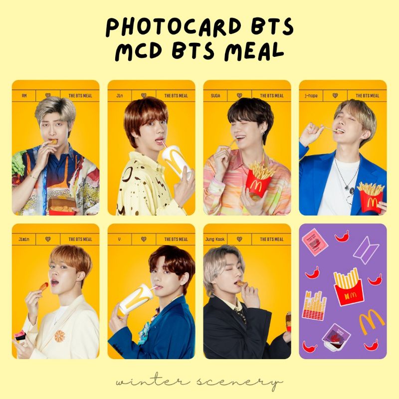 โฟโต้การ์ด-bts-mcdonald-bts-meal