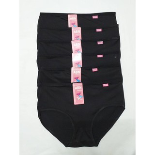 กางเกงในผ้าฝ้าย [Size xxL 1 ตัว BK สีดำล้วน ถูกสุดในไทย] กางเกงในผ้าฝ้ายสตรี Black Jumbo Cotton Underwear Panties