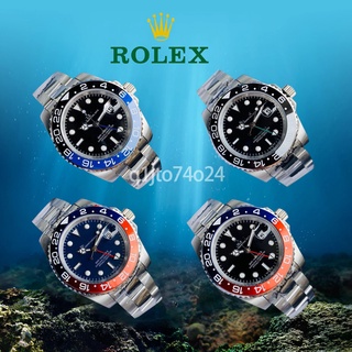 ภาพหน้าปกสินค้า【ข้อเสนอพิเศษ】ROLEX GMT-Master II นาฬิกาข้อมือผู้ชายนาฬิกากลไกนาฬิกา Boutique Watch 40MM ซึ่งคุณอาจชอบราคาและรีวิวของสินค้านี้