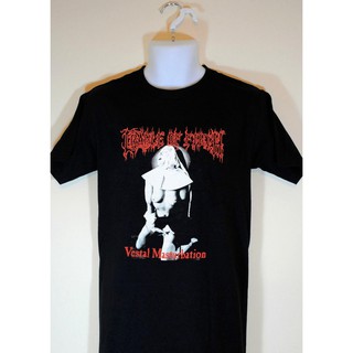 1990 s Cradle of filth vestal Vintage-RE 2019 เสื้อยืดสไตล์วินเทจ