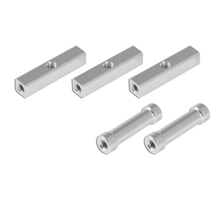 208402-GAUI Alu Square Post with 3mm thread hole and Round Post