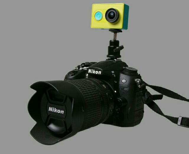 ภาพหน้าปกสินค้าขาเสียบ​ Action​ Camera​ กับ​กล้อง​ใหญ่​ DSLR​ MIRRORLESS​ GOPRO​ สำหรับ Action Camera จากร้าน yoyocam บน Shopee