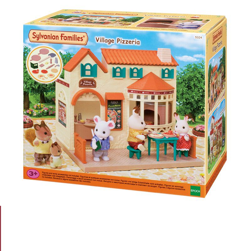 sylvanian-families-village-pizzeria-ซิลวาเนียน-แฟมิลี่-ร้านพิซซ่า