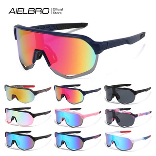 Aielbro™ แว่นตาขี่จักรยาน รถจักรยานยนต์ กีฬา แว่นตาจักรยาน สําหรับผู้ชาย ผู้หญิง