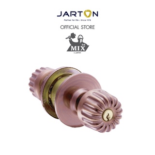 JARTON**MXC4600AC-S*P ลูกบิดMXทั่วไป หัวฟักทองรมดำแดง จานเล็ก*แผง