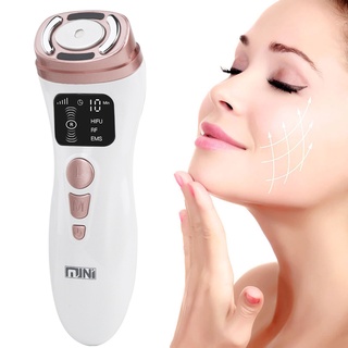 MINI Bipolar Hifu EMS Microcurrent เครื่อง RF ความถี่วิทยุกระชับผิว Massager Face Lifting Beauty Therapy Anti-Wrinkle