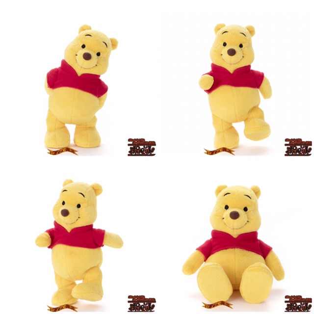 แท้-100-จากญี่ปุ่น-ตุ๊กตา-เซ็ต-2-ชิ้น-ดิสนีย์-หมีพูห์-amp-พิกเล็ต-disney-winnie-the-pooh-character-poppet-pooh-amp-piglet