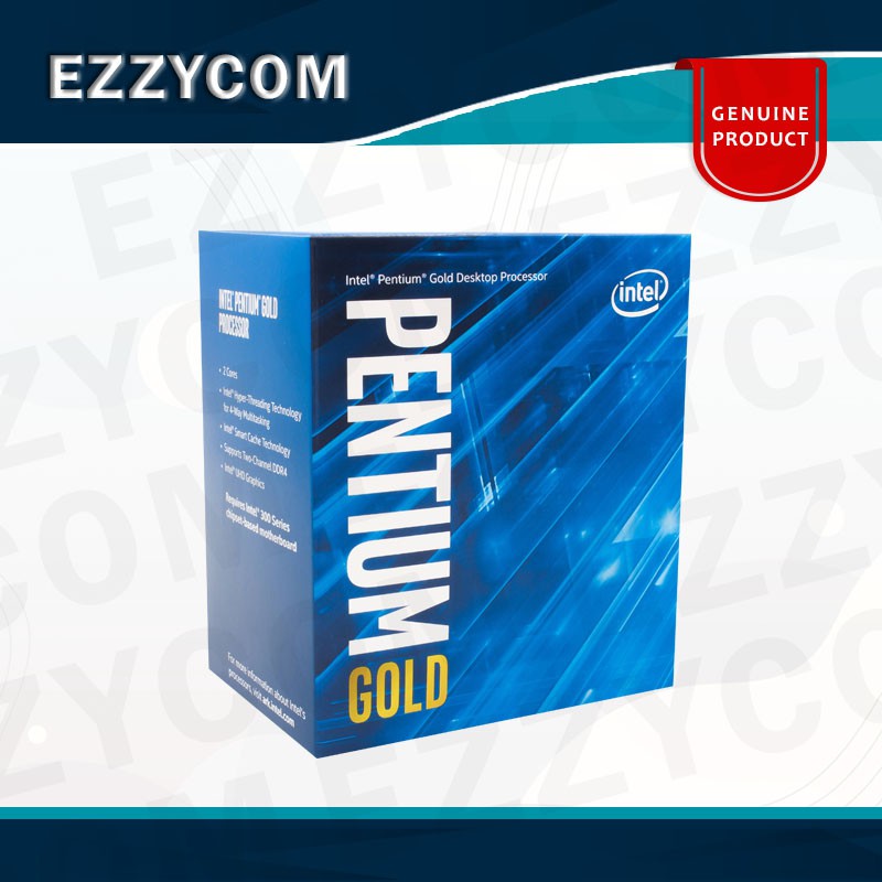 กล่องกาแฟ Intel Pentium Gold G6400 หน่วยประมวลผลทะเลสาบ | Shopee Thailand