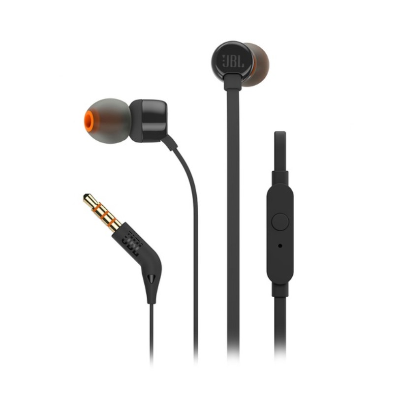 JBL T110 หูฟังแบบ In-Ear ควบคุมง่ายเพียงปุ่มเดียวมาพร้อมไมโครโฟนในตัว