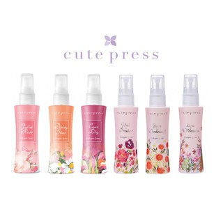 ภาพหน้าปกสินค้าส่งด่วน/ของแท้/ราคาถูก Cute Press Colone Spray 60g คิวเพรส โคโลญ สเปรย์ ที่เกี่ยวข้อง