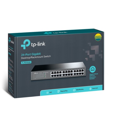 tp-link-รุ่น-sg1024d-switch-hub-สวิตซ์ฮับ-24-port-gigabit-10-100-1000-mbps-โลหะ