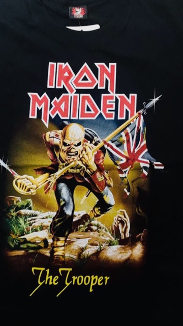 2023-เสื้อวงร็อค-iron-maiden-เนื้อผ้าดี-ซักไม่หด