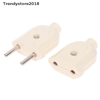 ภาพหน้าปกสินค้าTrendystore2018 อะแดปเตอร์ซ็อกเก็ตไฟฟ้า EU 2 Pin AC ตัวผู้ ตัวเมีย 1 ชิ้น ที่เกี่ยวข้อง